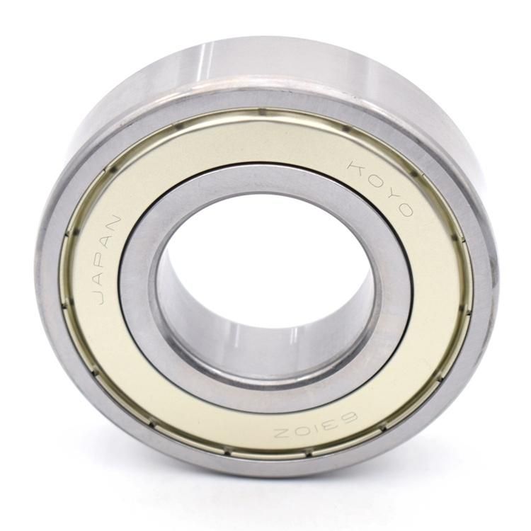 Japan Koyo Brand Distributor Sale 6201 6021-Zz 6201-2RS Metal Shields Brass Cage Bearing