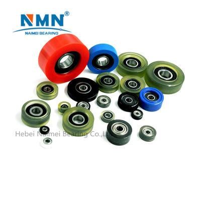 POM Plastic Bearing 625-2RS Polyurethane PU Rubber Coated Ball Bearings 625 Zz Injection Bearing