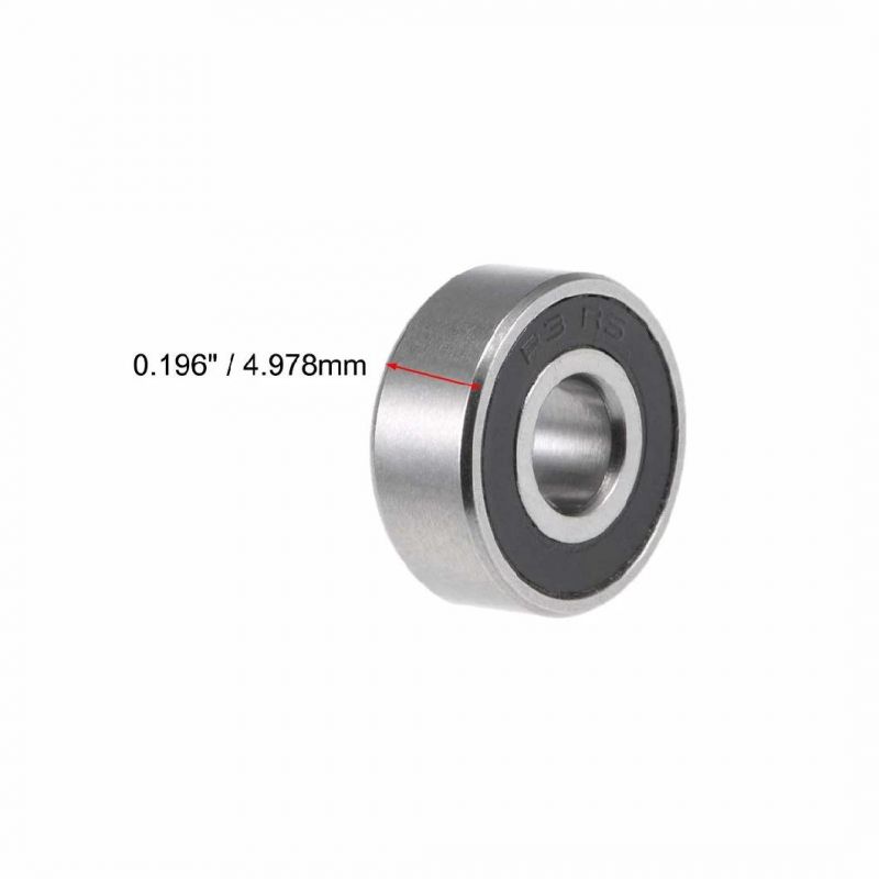 R3-2RS Bearing 3/16"X1/2"X0.196" Inch Sealed Miniature