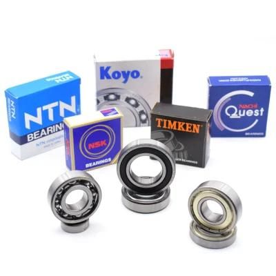 Brand Bearing Distributor NSK Koyo NTN NACHI 6201 6202 6203 6204 6205 Deep Groove Ball Bearing for Machinery