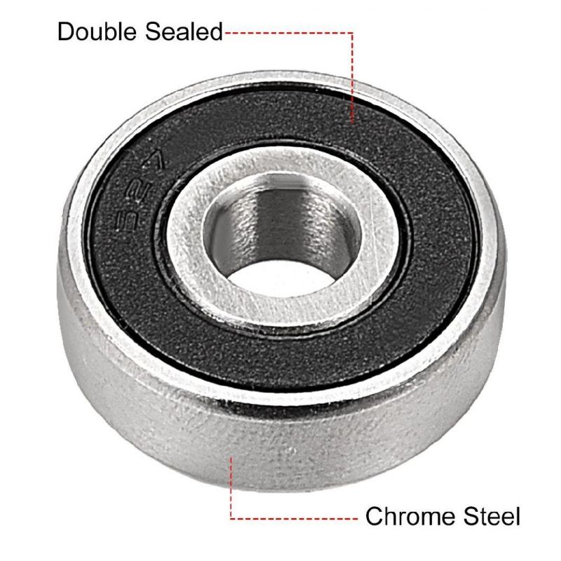 627-2RS Deep Groove Ball Bearing Double Sealed Chrome Steel Bearing
