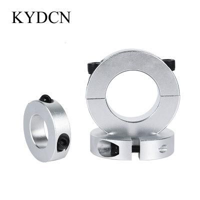 Standard Processing Product of Automation Equipment Parts Aluminum Alloy Optical Axis Holder Fixing Ring Economic Type Instead of Mismi Yiheda