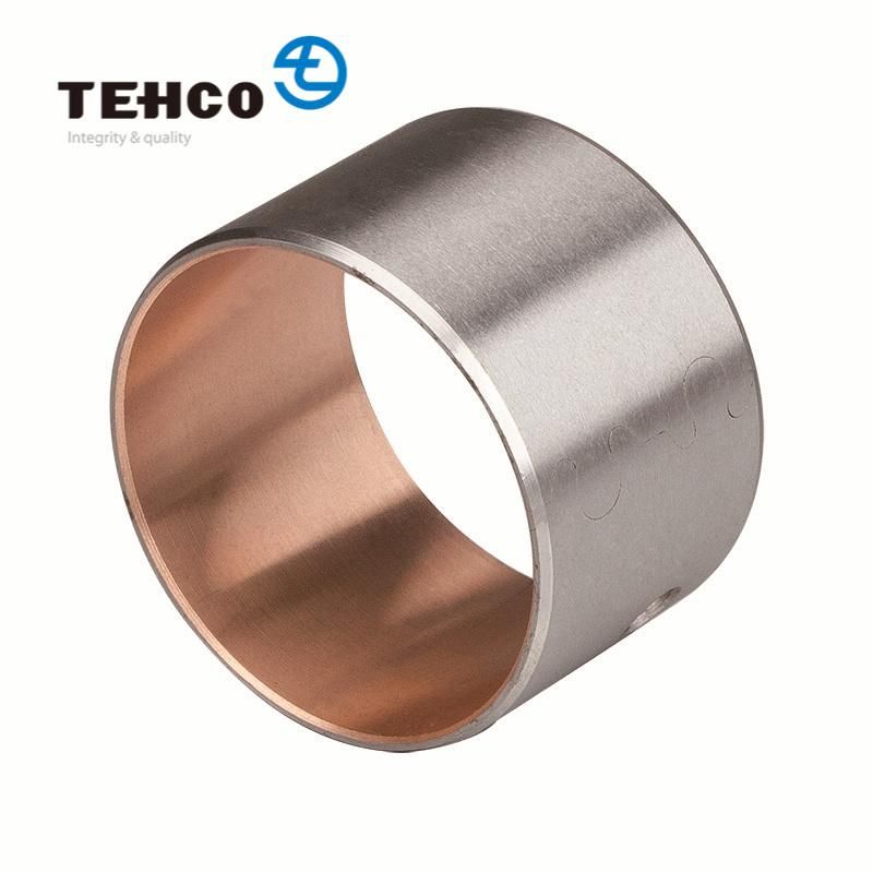 Customized High Quality stable bushes Steel base Bimetal Copper Alloy Bushing  Bronze Bushing