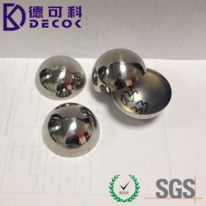 China Factory Half Round 60mm 63mm 1inch 2 Inch 3 Inch Hollow Stainless Steel Ball