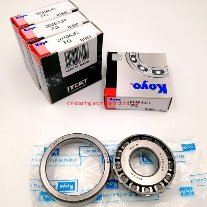 Japan Koyo Bearing 30304jr Metric Tapered Roller Bearing 30305jr Mine Bearing